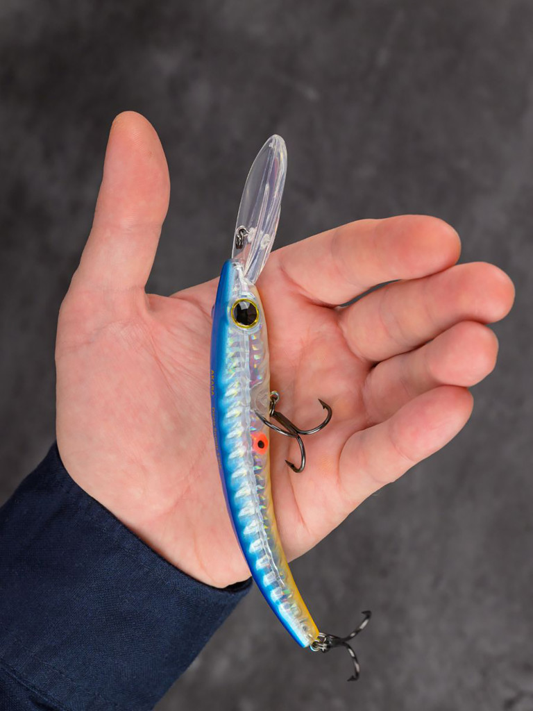 Воблер Akara Deep Snoop 120F минноу плавающий для троллинга на щуку, судака, сома 20гр A115