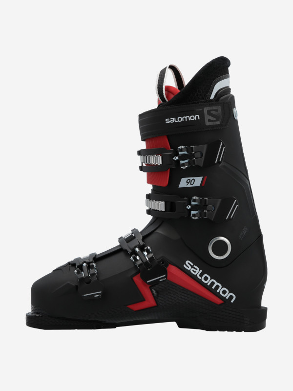 Ботинки горнолыжные Salomon S/PRO 90 арт. L40873900 черный цвет — купить за 24849 руб. со скидкой 30 %, отзывы в интернет-магазине Спортмастер