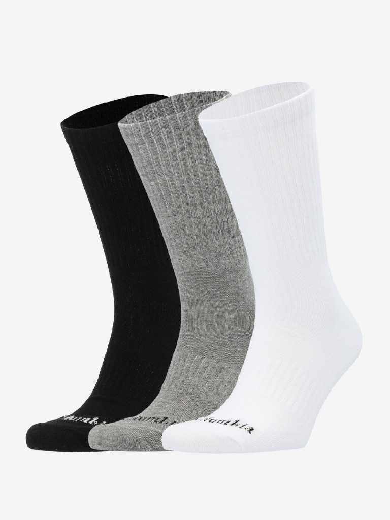 Носки Columbia Unisex Logo Crew, 3 пары