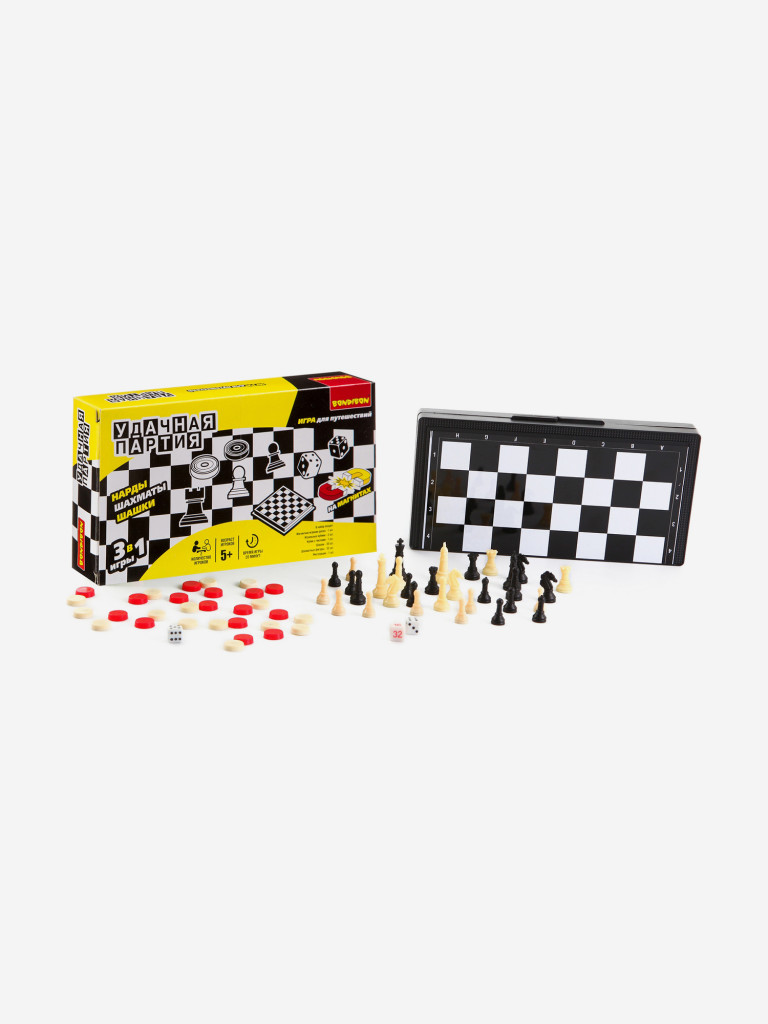 Удачная партия BONDIBON BOX 3в1 20см.