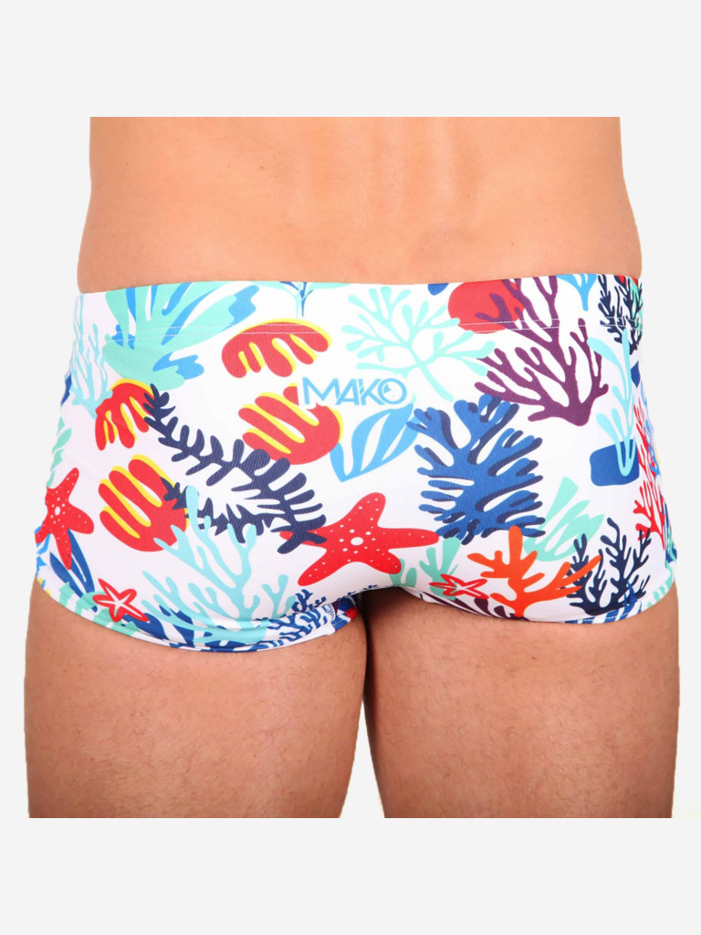 Плавки мужские Mako Shorty Coral White