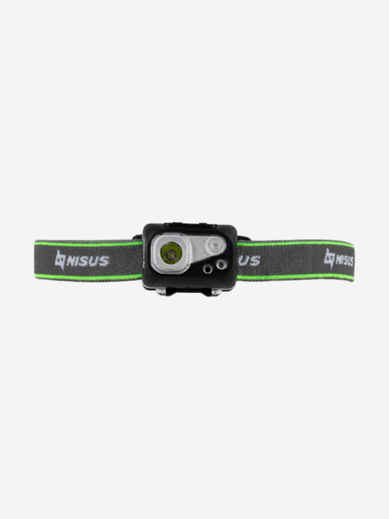 Фонарь налобный Nisus водонепроницаемый 300 LM, IPX7, USB (N-FN-3087)
