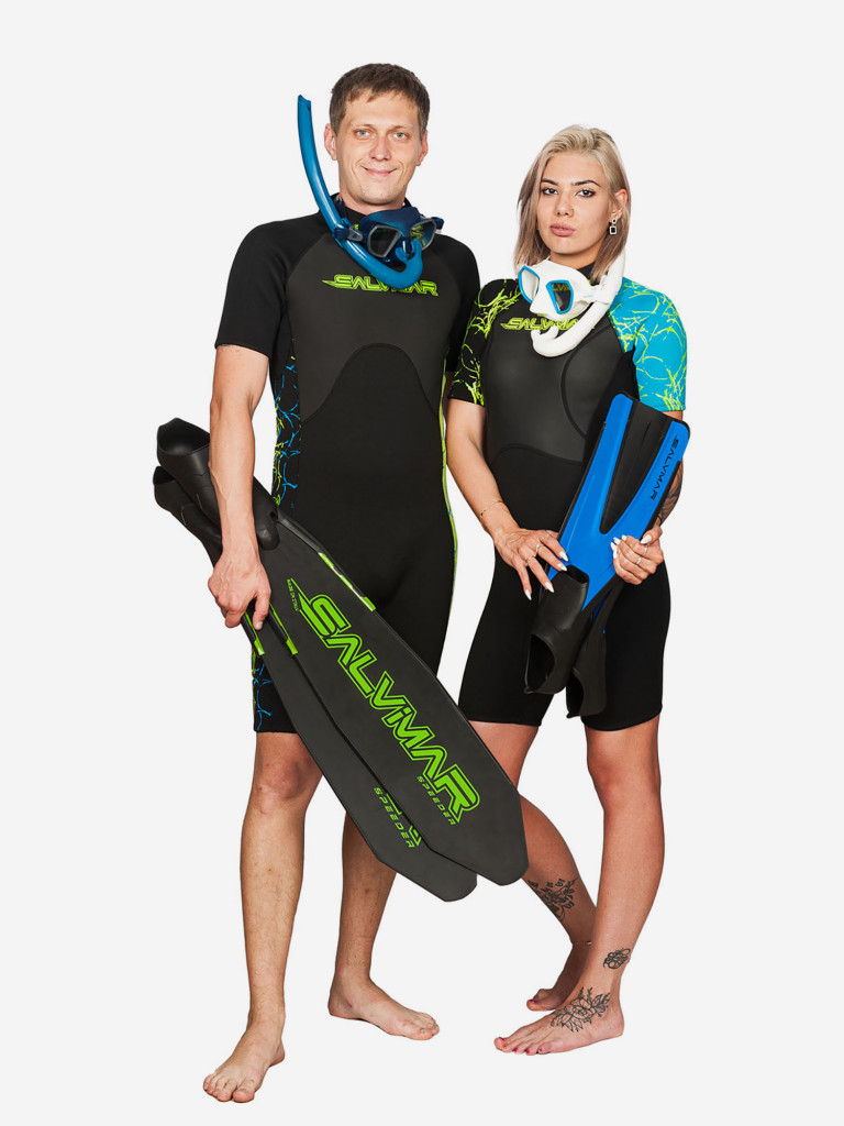 Гидрокостюм мужской для плавания GARDA Splashy, 3мм, XL