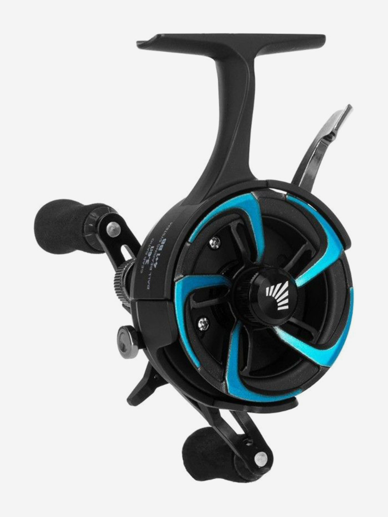 Катушка мультипликаторная зимняя Helios Cord LH, 4+1 подшипник (HS-DFS70-L)