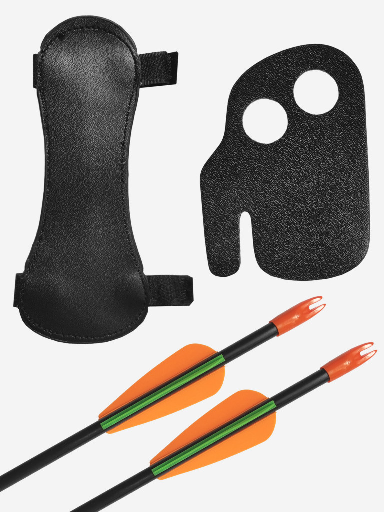 Лук детский блочный Centershot Корсар черный (с комплектацией)