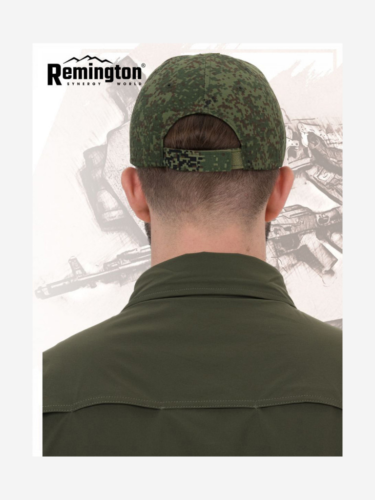 Бейсболка Remington тактическая Tactical Cap AR-15 Russia Camo