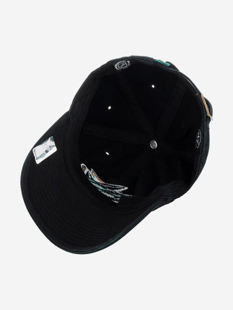 Бейсболка 47 BRAND H-RGW22GWS San Jose Sharks NHL (черный)