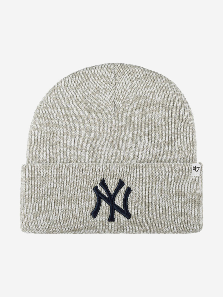 Шапка с отворотом 47 B-BRNFZ17ACE New York Yankees MLB (серый)