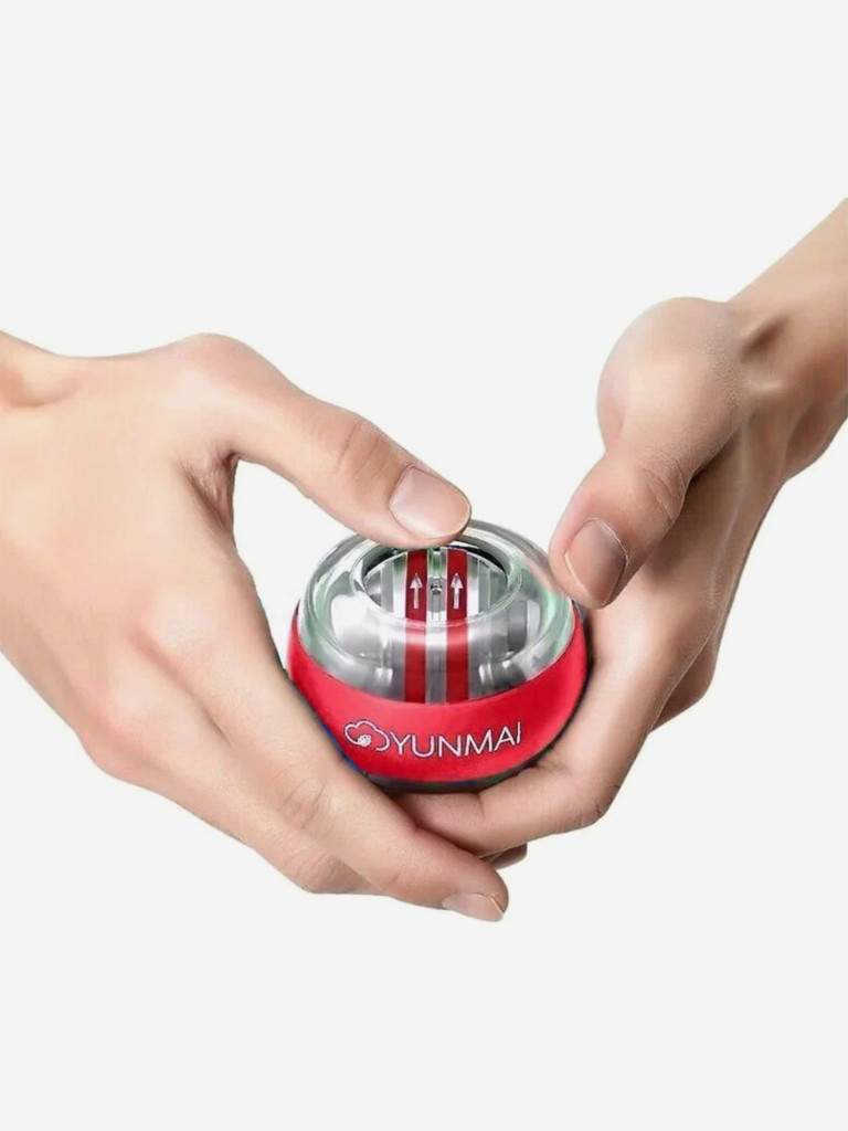 Кистевой гироскопический тренажер Xiaomi Yunmai Powerball YMGB-Z701 красный