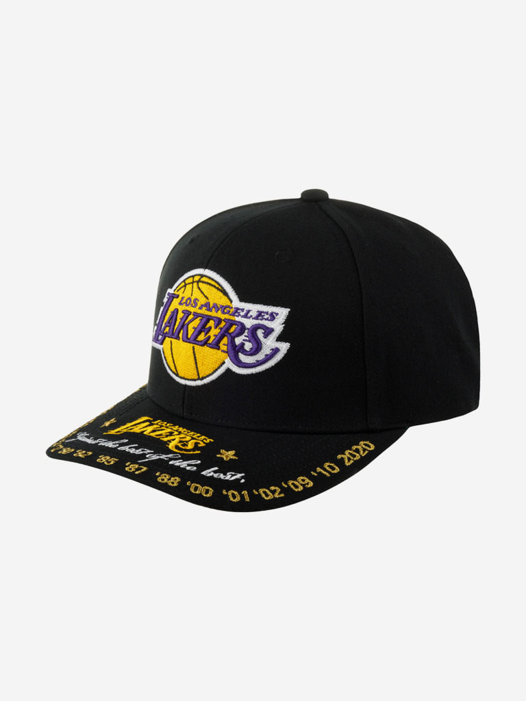 Бейсболка MITCHELL NESS HHSS6268-LALYYPPPBLCK Los Angeles Lakers NBA