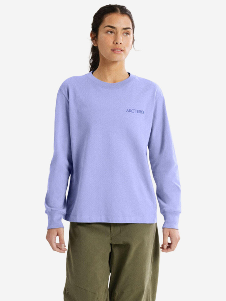 Лонгслив женский Arcteryx Kragg Cotton Bird Crew Neck