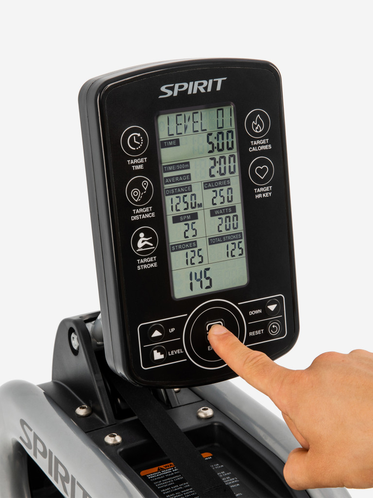 Гребной тренажер Spirit CRW800H2O
