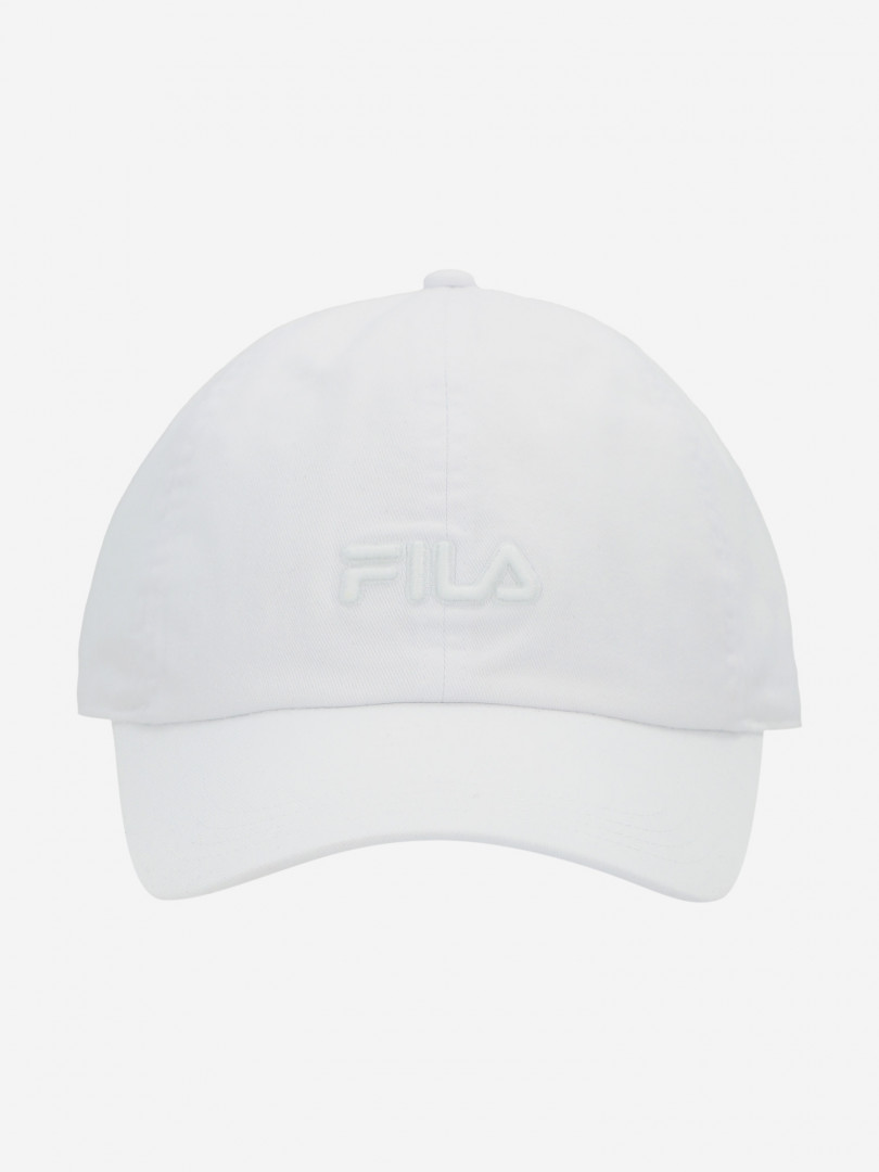 фото Бейсболка fila, белый