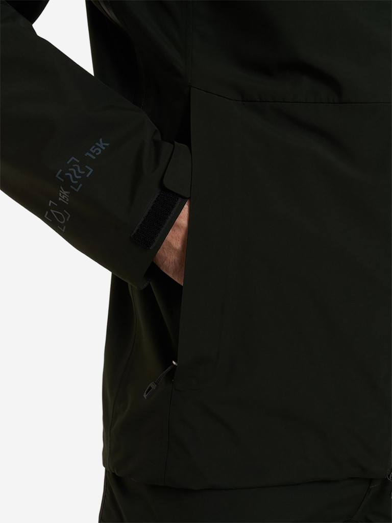 Куртка мембранная мужская HUT KIVACH для охоты, темно-зеленая