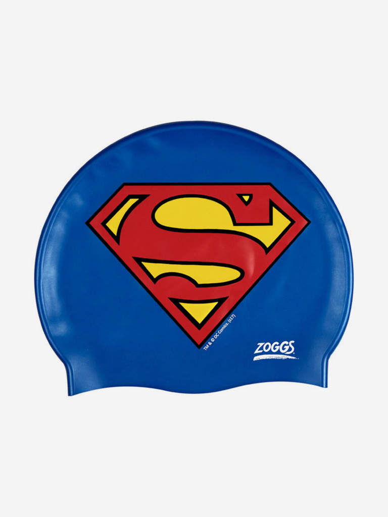 Шапочка для плавания детская Zoggs Superman Silicone Cap Junior
