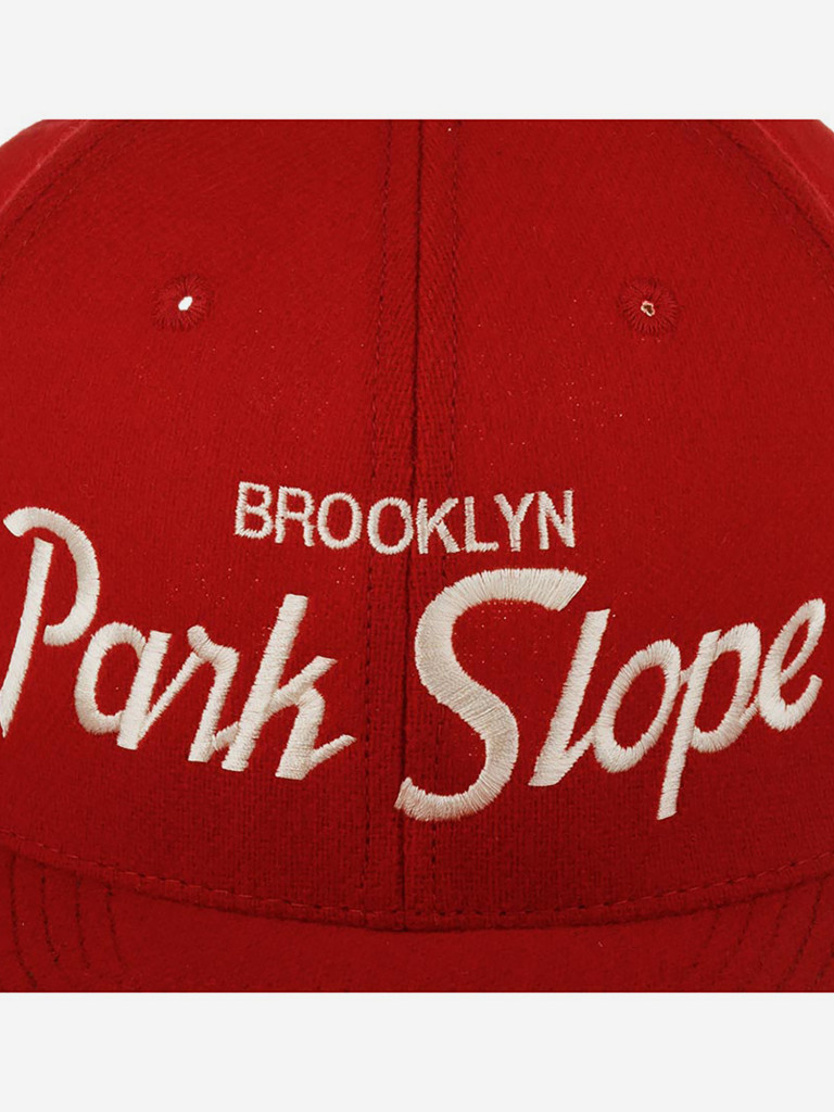 Бейсболка с прямым козырьком HOOD 100-MWL001-NY005-CM Park Slope, NY (красный)