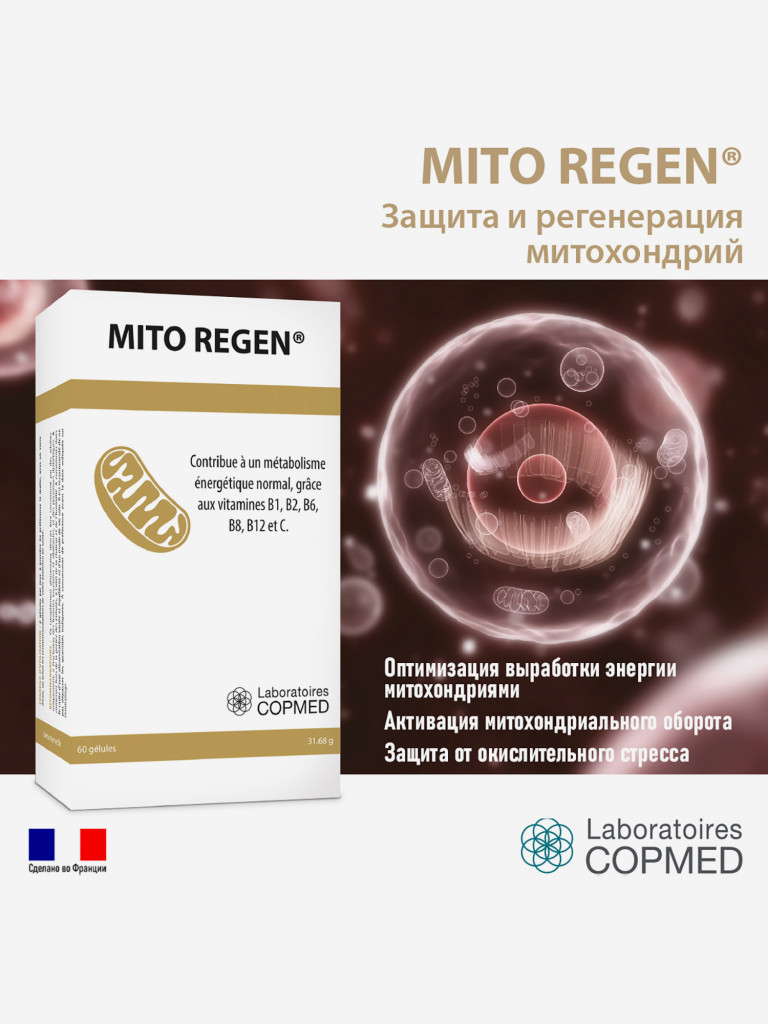 COPMED МИТО РЕГЕН / ET COPMED MITO REGEN (капсулы массой 528 мг), 60 капсул