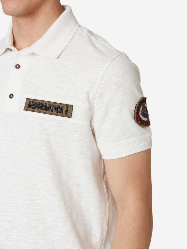 Рубашка-поло мужская AERONAUTICA MILITARE Squadriglia degli assi