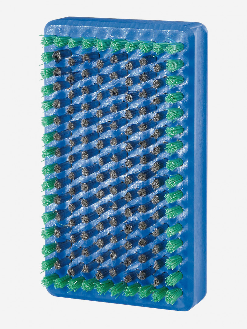фото Щетка holmenkol base brush steel micro finish, зеленый