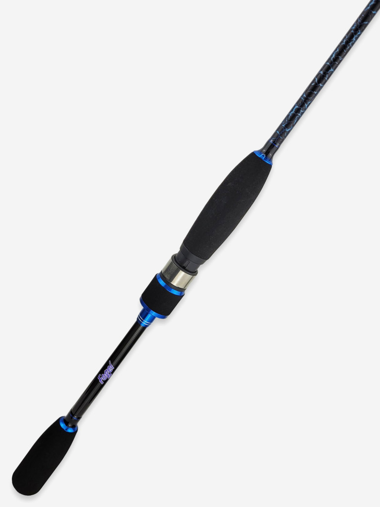 Спиннинг для рыбалки Fish Crystal FOGEL FOG702M-23 (полая вершинка) 2.10м 8-32гр, 2 секц.