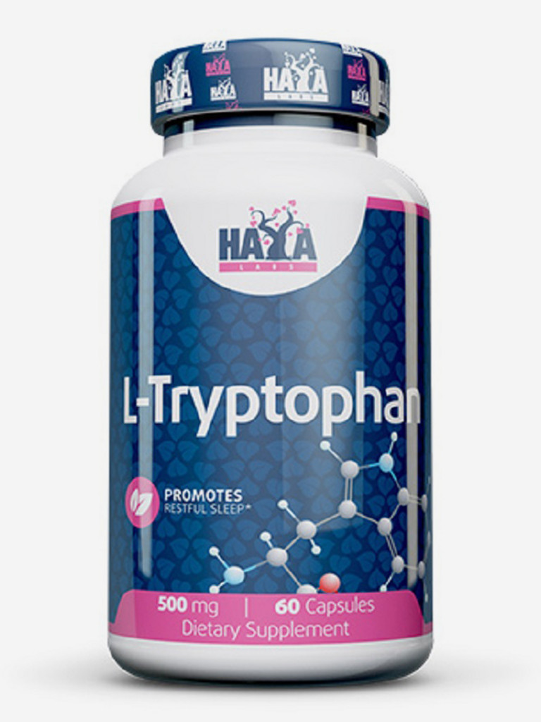 L-триптофан HAYA LABS 500 мг 60 капсул