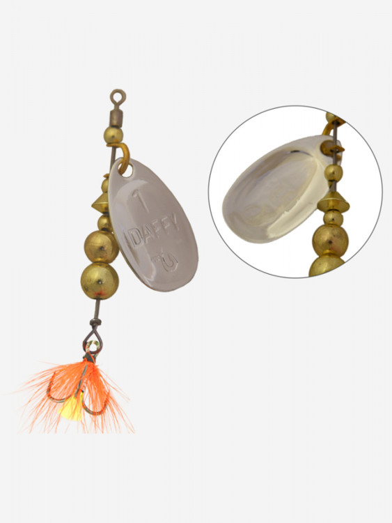 Блесна для рыбалки вращающаяся LureMax Daffy 5,3гр.