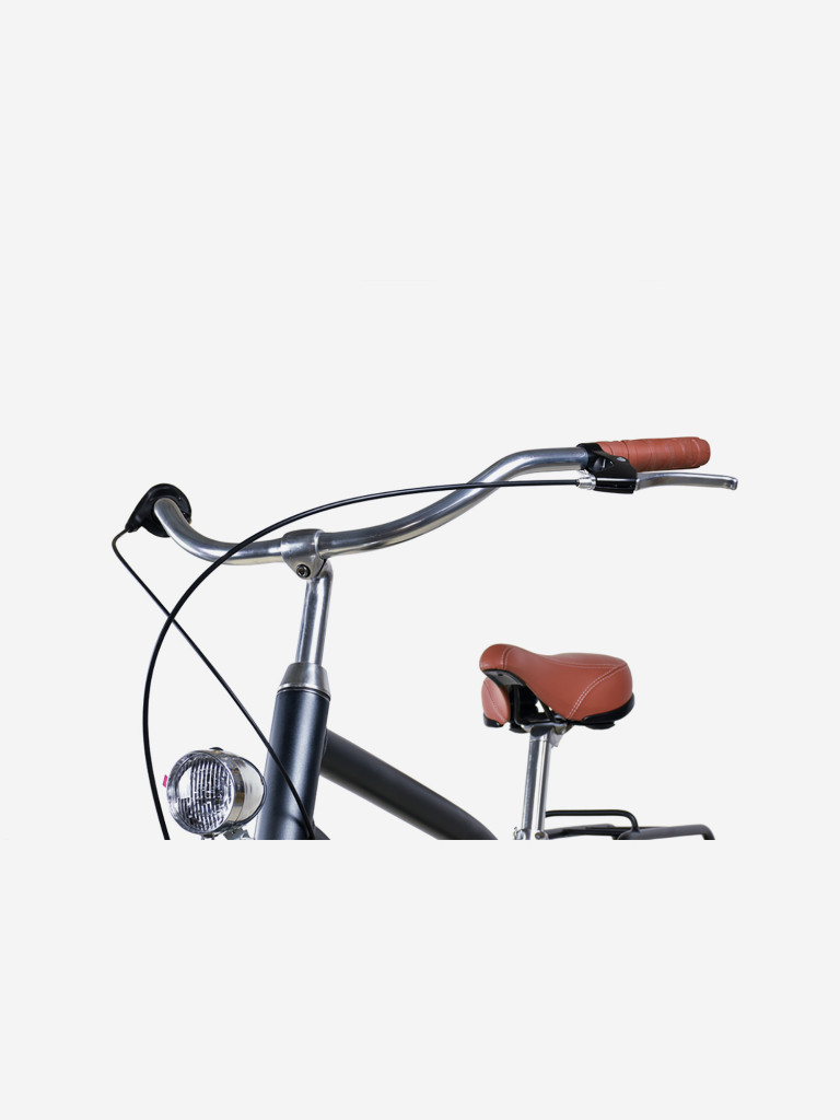 Велосипед Stark'25 Comfort Man 26 темно-серый матовый/песочный S/16"