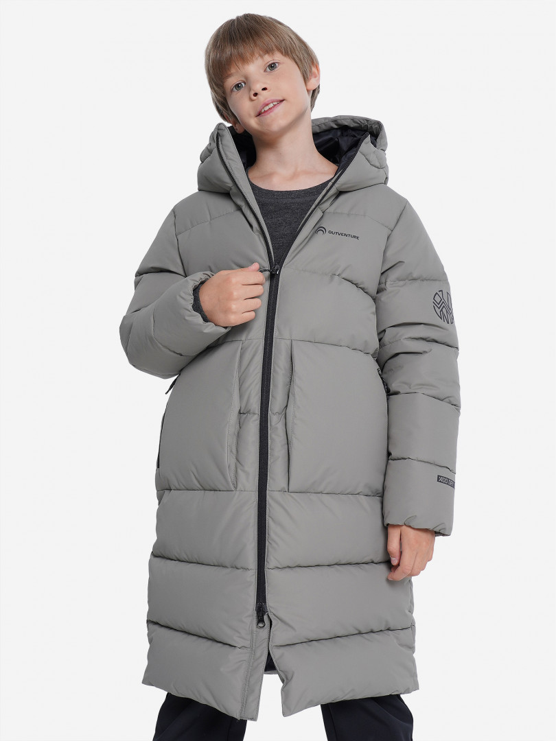 Пальто утепленное для мальчиков Outventure Коричневый 7999₽