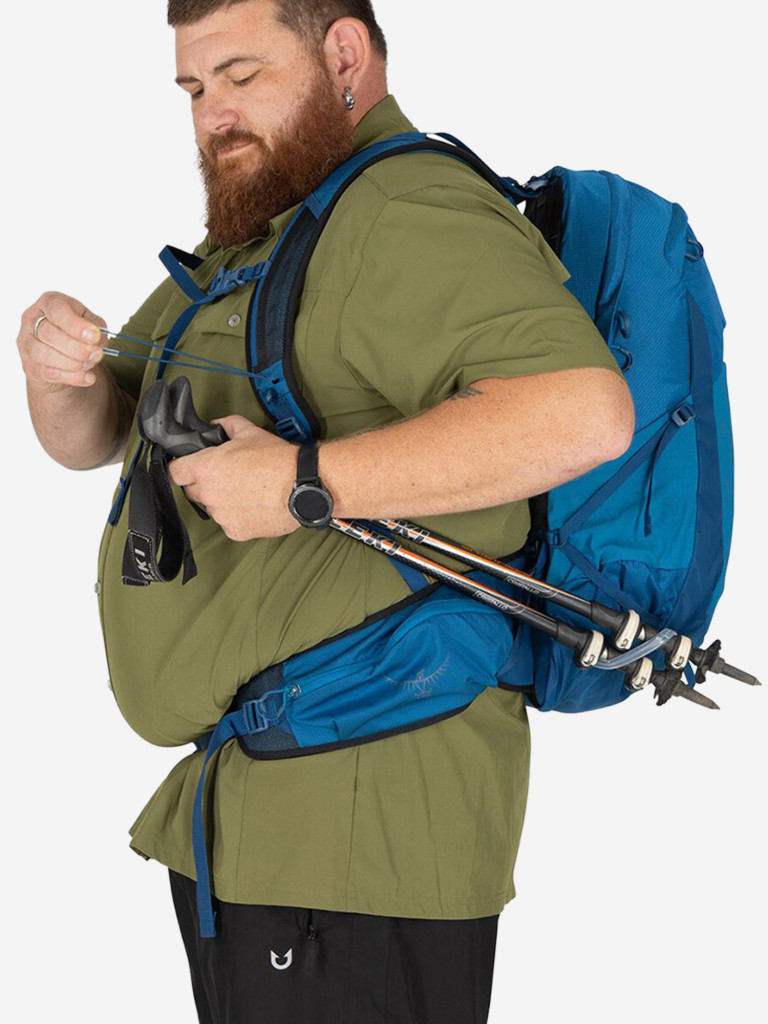 Рюкзак Osprey Talon 22 Scoria Blue Night Shift