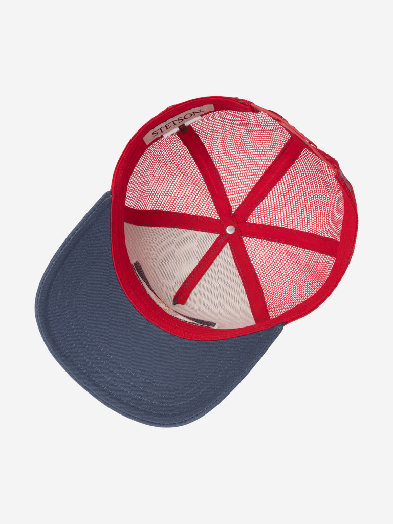 Бейсболка с сеточкой STETSON 7741156 TRUCKER CAP RHOMBUS