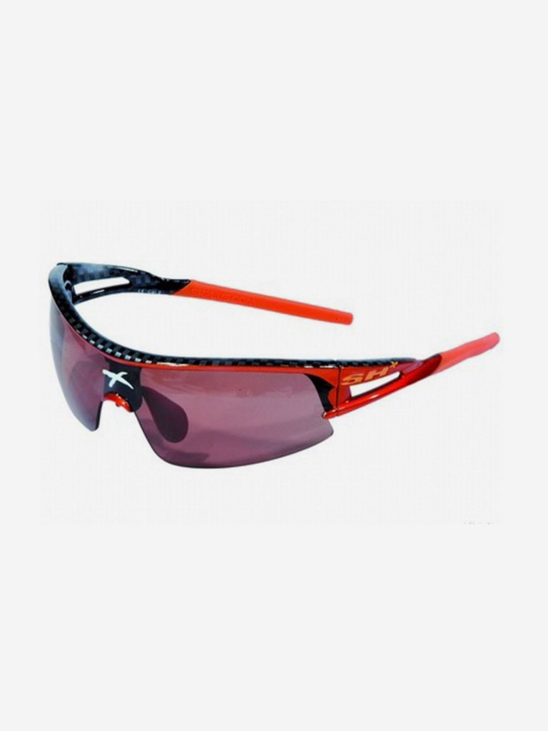 Спортивные очки SH+ RG 4600 Small Face carbon/orange polarized (+2 доп. линзы)