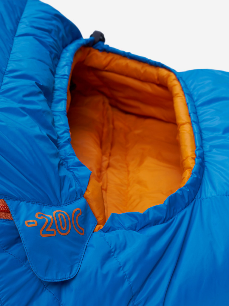 Спальный мешок пуховый Red Fox Yeti-20C long левосторонний