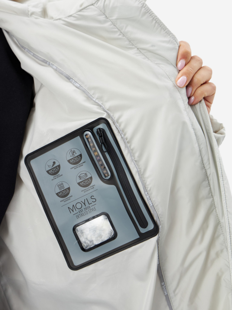 Пуховик женский MOYLS,"WW24016-98"