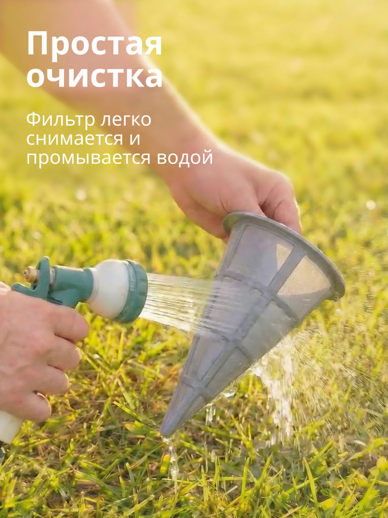 Пылесос для бассейна аккумуляторный беспроводной, BWT F1 GIANT