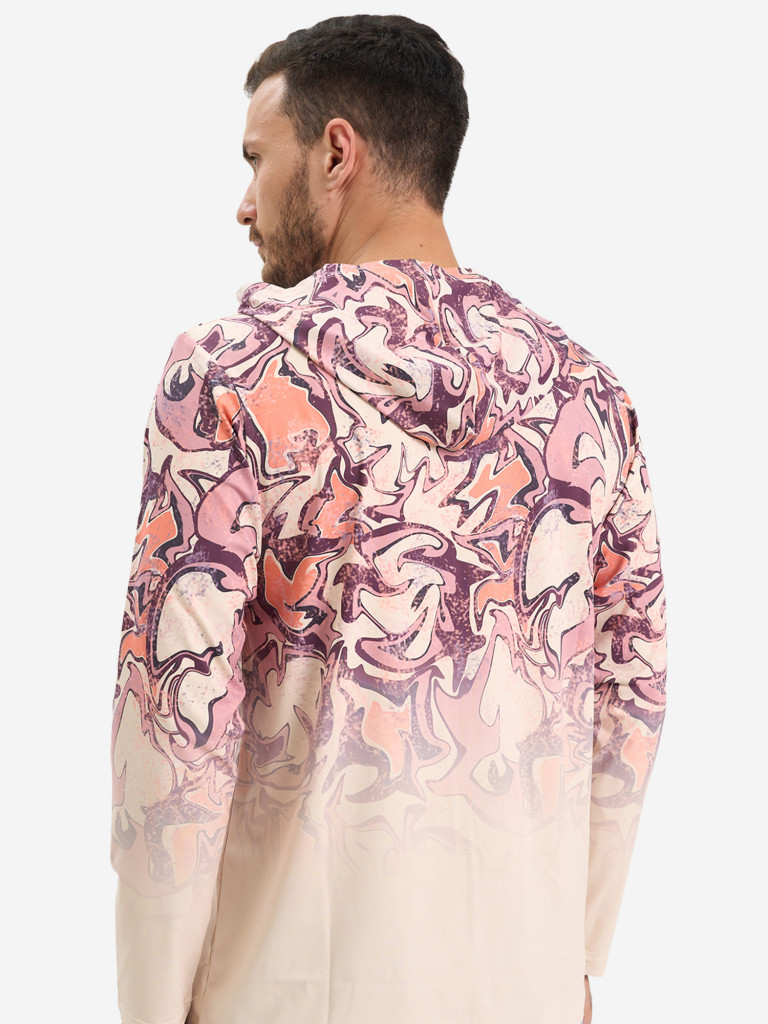 Лонгслив мужской Extreme Fishing ADD-G704H для рыбалки, с капюшоном, UPF50+ с защитой от насекомых