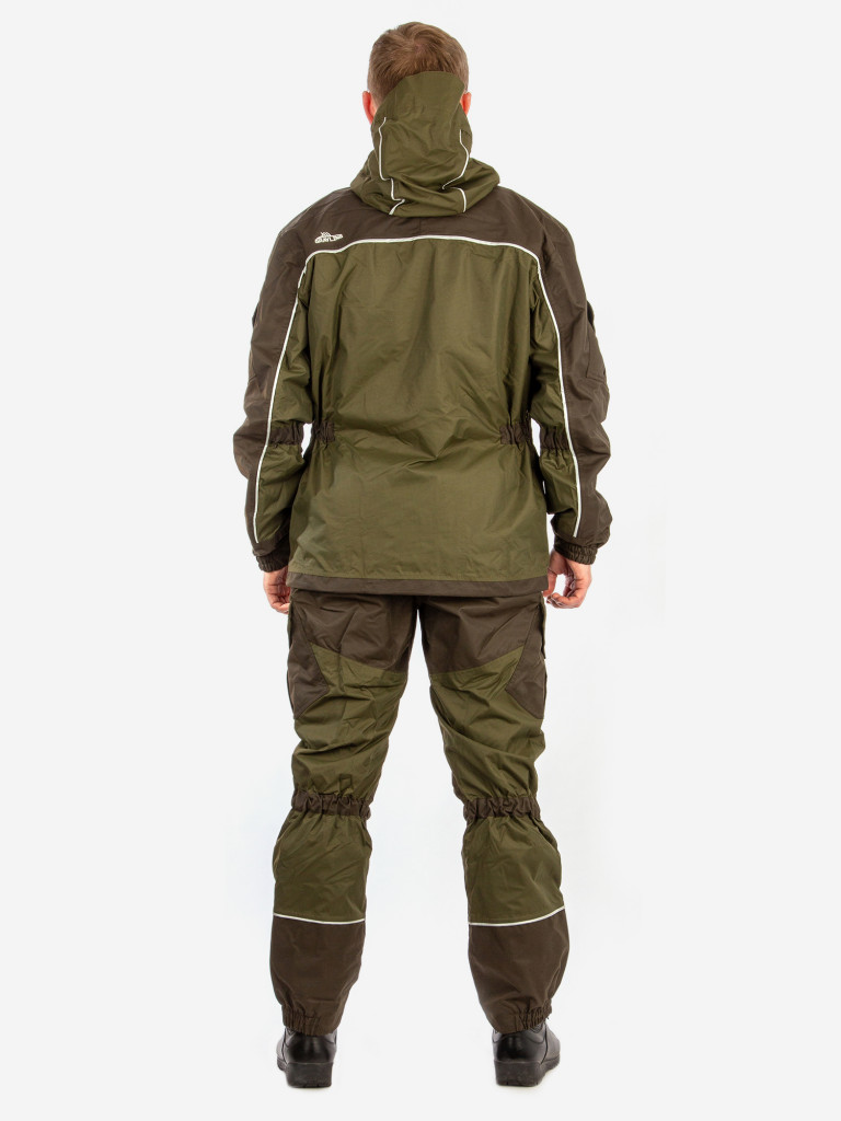 Костюм для рыбалки мужской GRAYLING, Скат, демисезонный, т.хаки