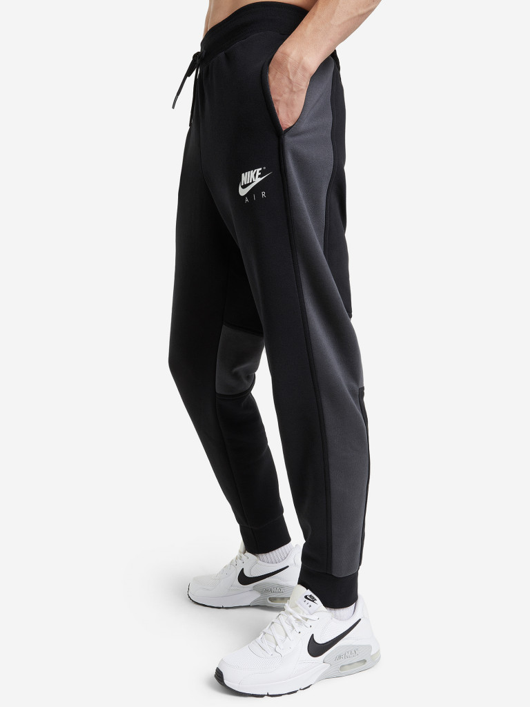 Jogging nike noir bande blanche best sale