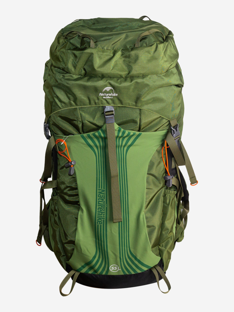 Рюкзак туристический Naturehike, 55л, зеленый (NH16Y020-Q)