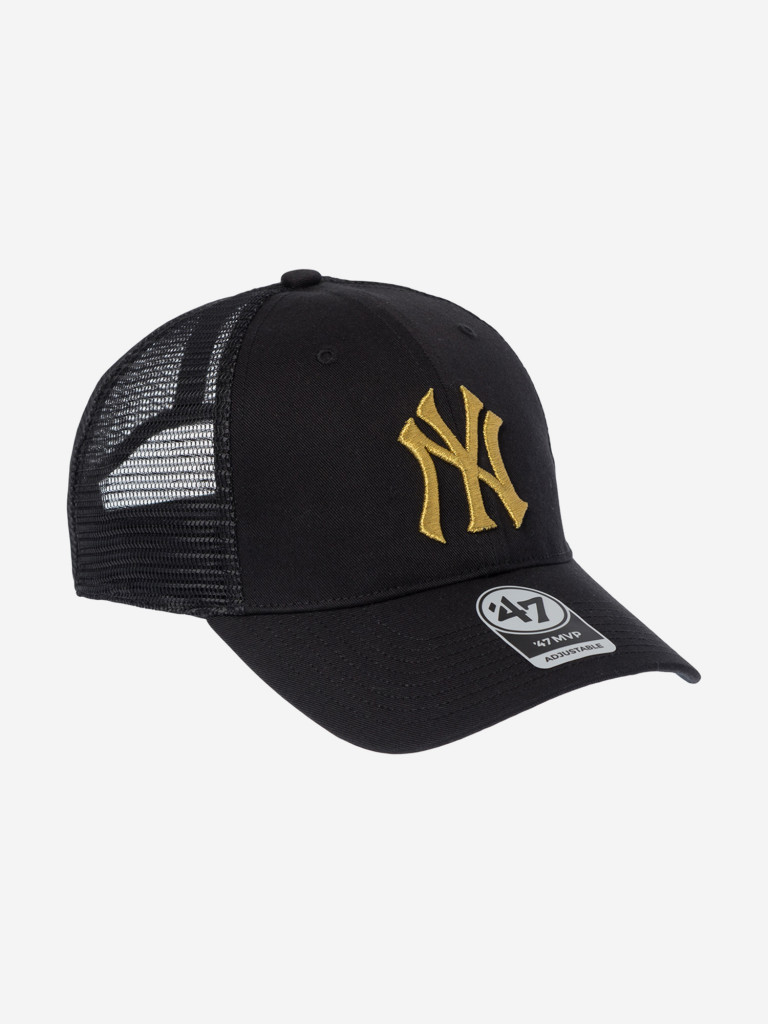 Бейсболка с сеточкой 47 BRAND B-BRMTL17CTP-BK New York Yankees MLB