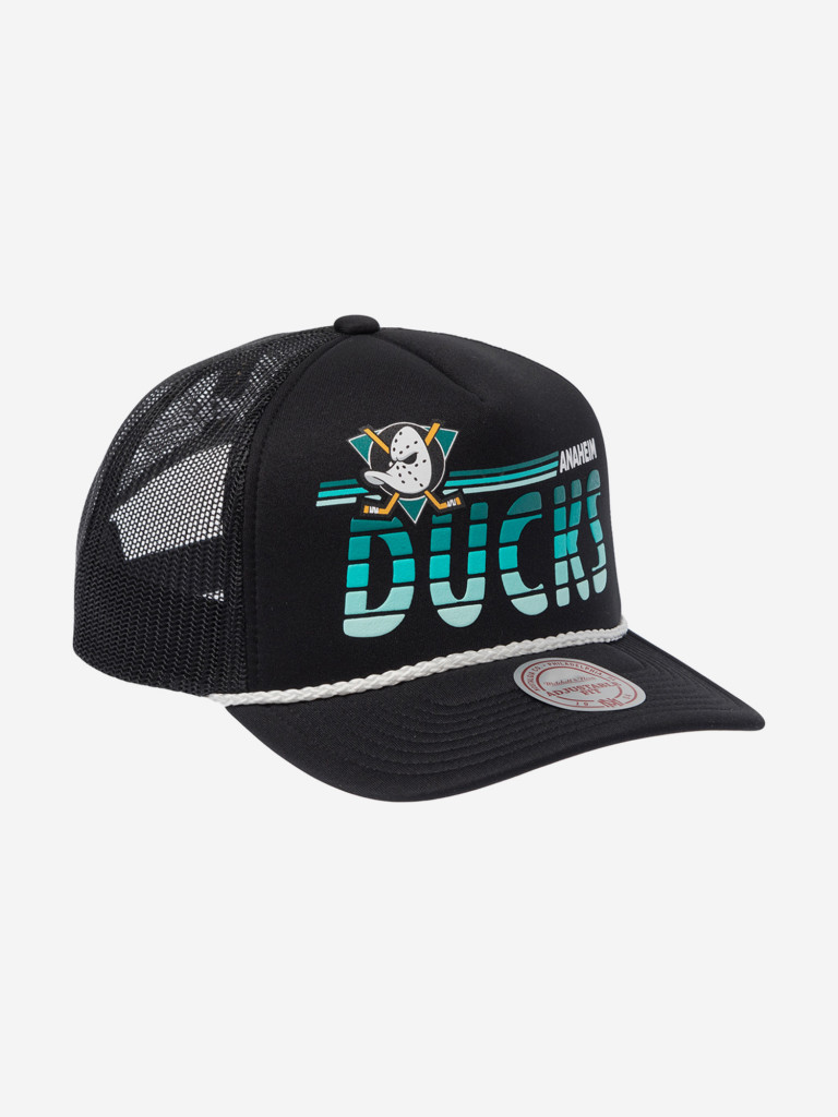 Бейсболка с сеточкой MITCHELL NESS HT11489-ADUBLCK Anaheim Ducks NHL (черный)