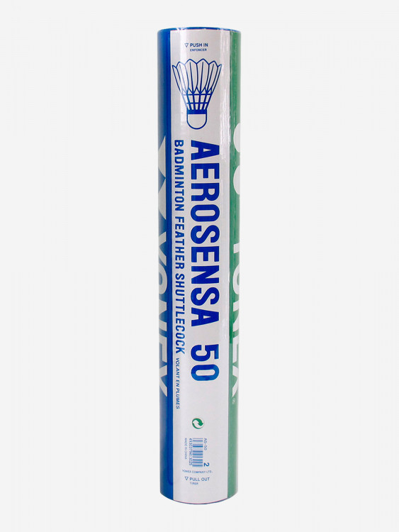 Воланы перьевые Yonex Aerosensa AS-50, 2, 12шт.