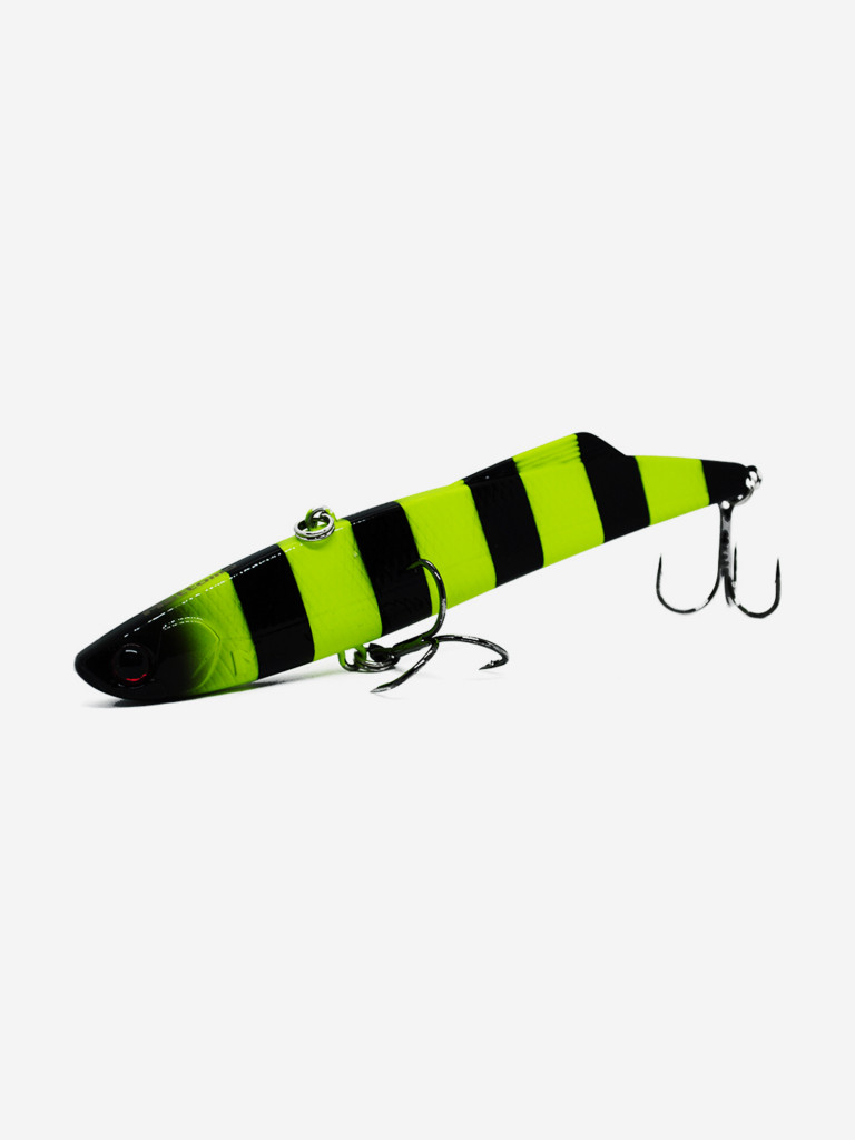 Воблер Mottomo Blade VIB Slim 125S 42g Chartreuse Black