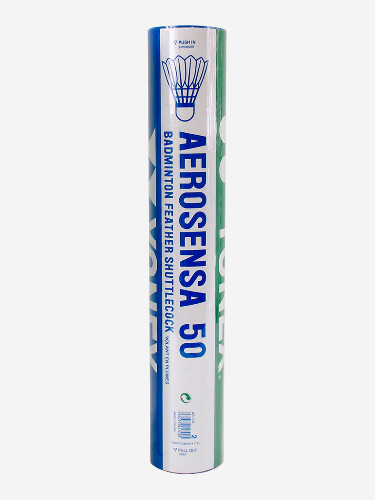 Воланы перьевые Yonex Aerosensa AS-50, 2, 12шт.