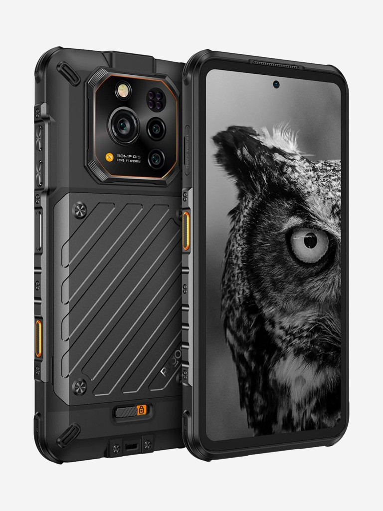 Смартфон RugOne Xever 7 12+512 Black,6.67“, FHD+,MTK 7025, And15, 50+64+50, 32MP, IP69K, 5550mAh