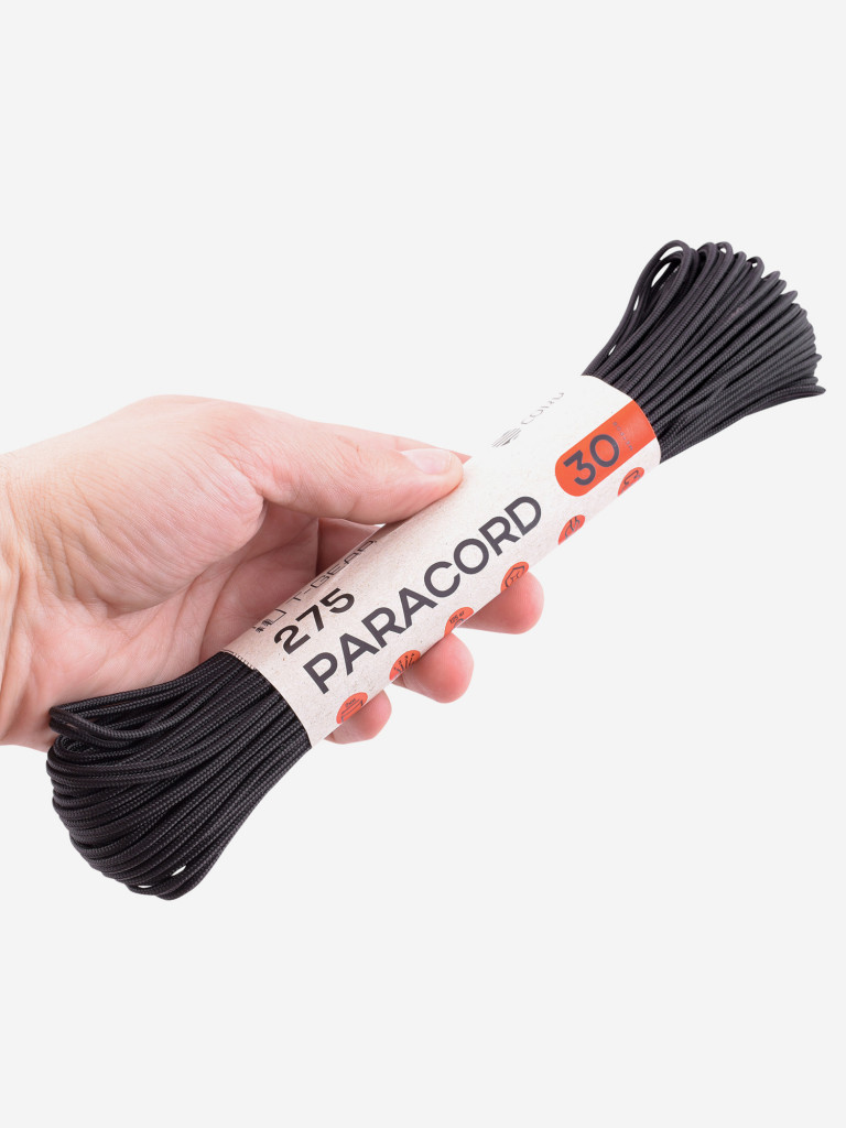 Паракорд 275 T-Gear x CORD nylon 30м (Black)
