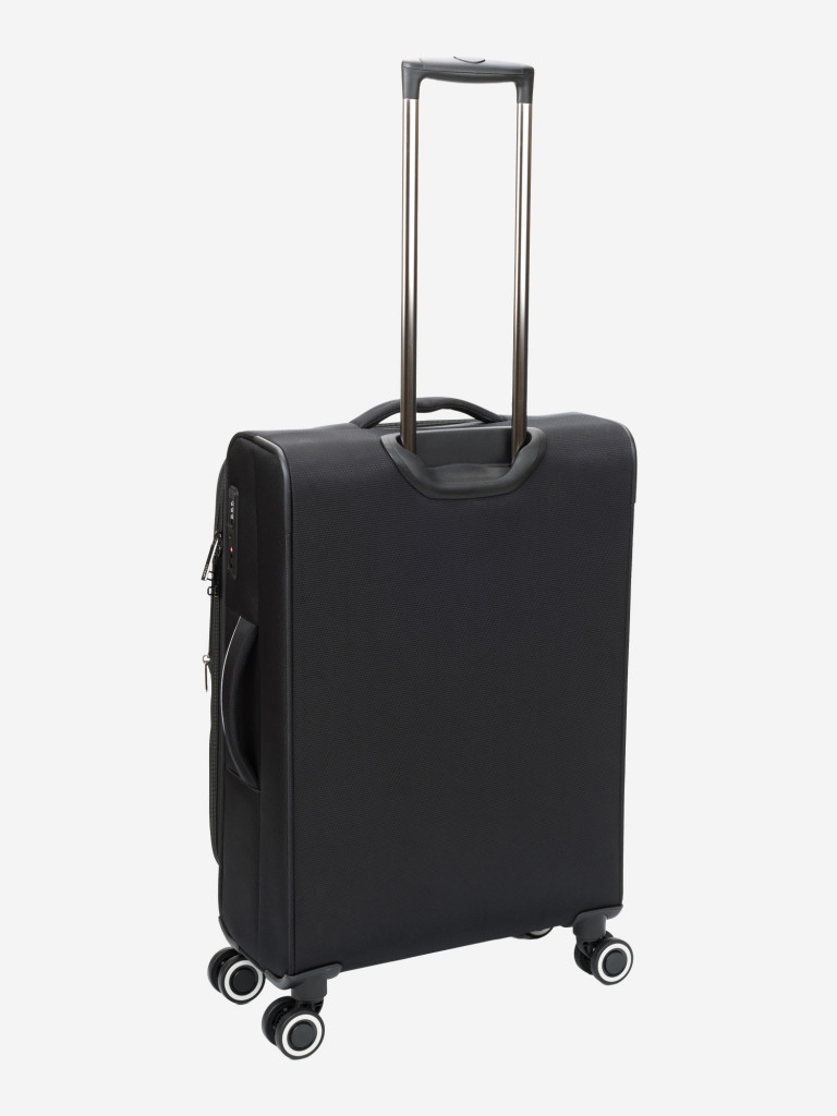 Чемодан TORBER Nero чёрный 63 л