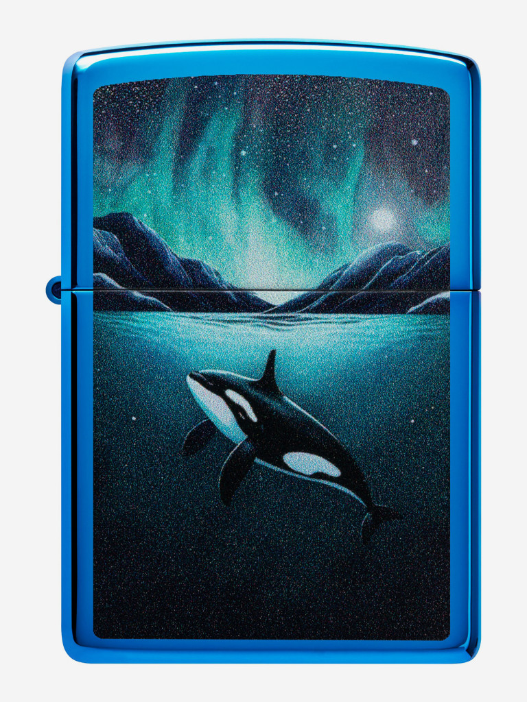 Зажигалка бензиновая ZIPPO 48984 Whale