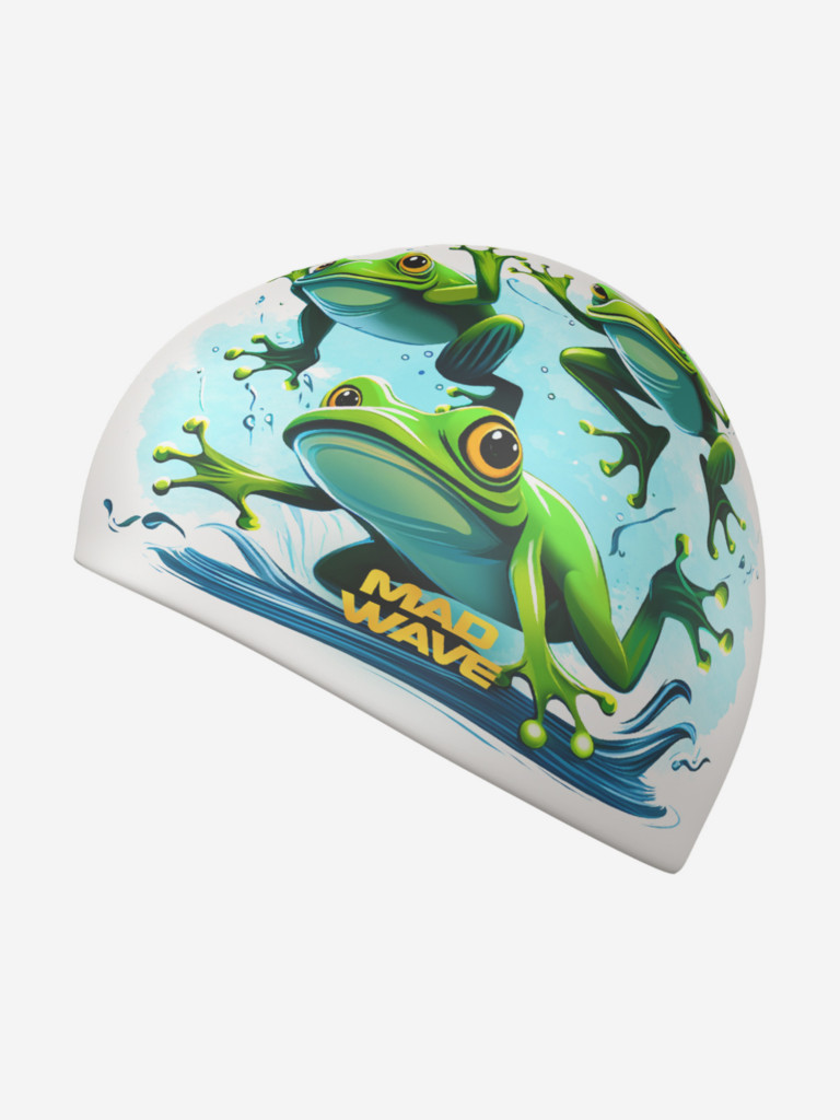 Силиконовая шапочка Mad Wave Frogs HQ