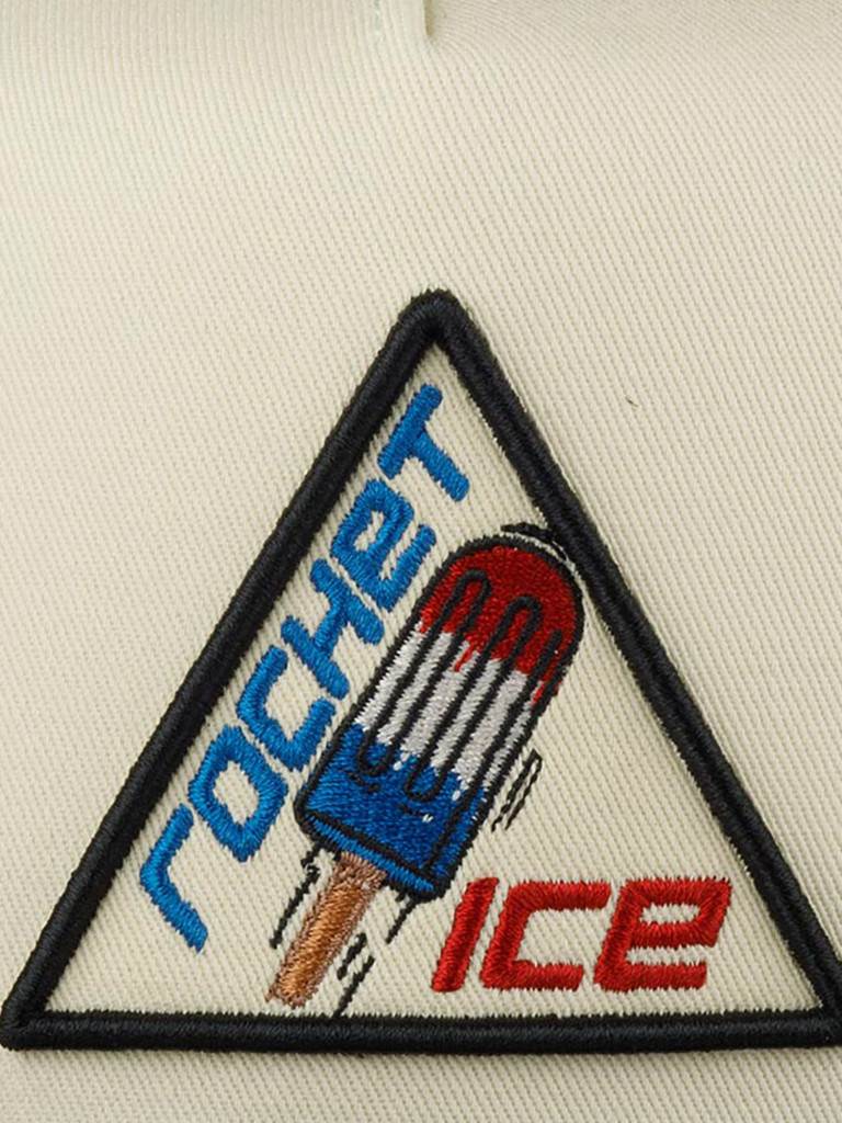 Бейсболка с сеточкой DJINNS HFT Cap Food Rocket Ice (белый)