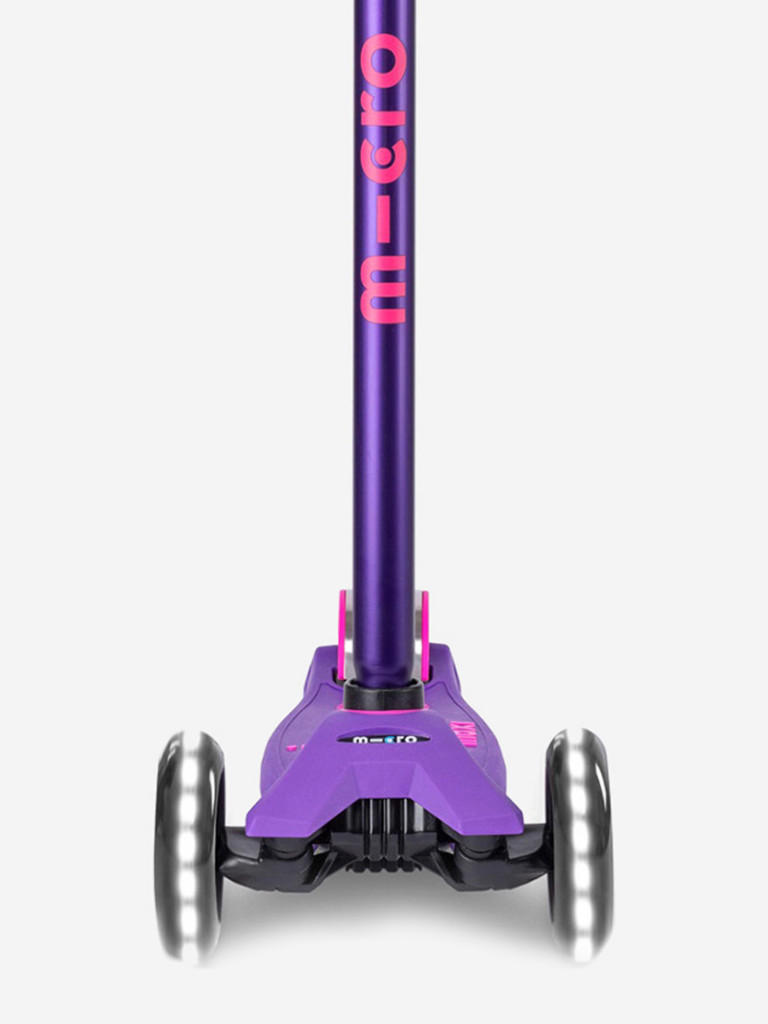 Самокат Micro Maxi Deluxe Led Сиреневый 2026